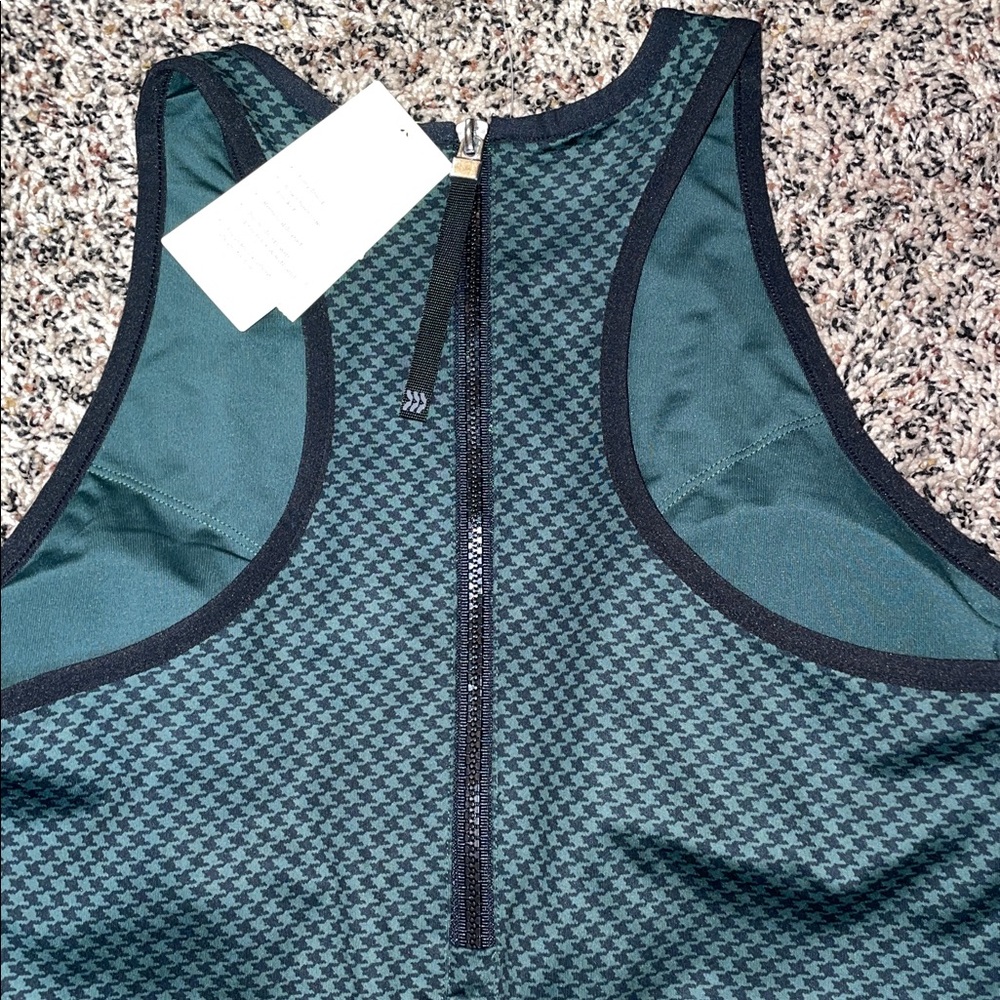 All In Motion Women's Knit Racerback Active Dress Sleeveless Houndstooth | NWT - Picture 6 of 9